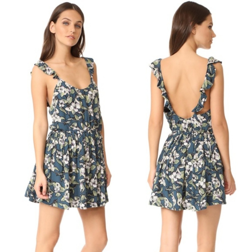 Free People Dear You Floral Minidress